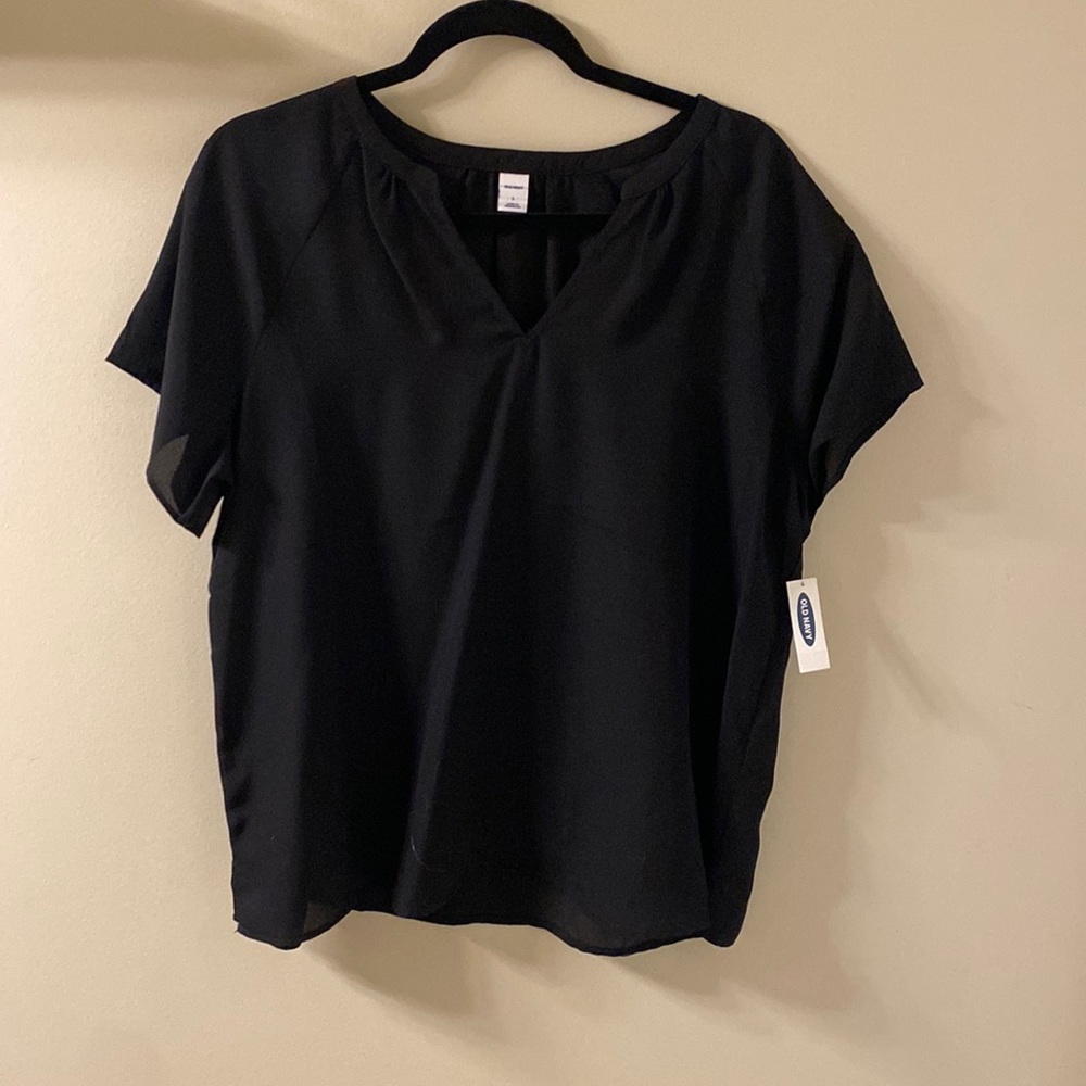 Business Casual Black Top